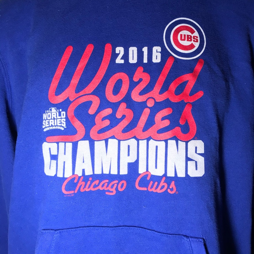 Cubs 2016 World Series men’s hoodie - Picture 3 of 6